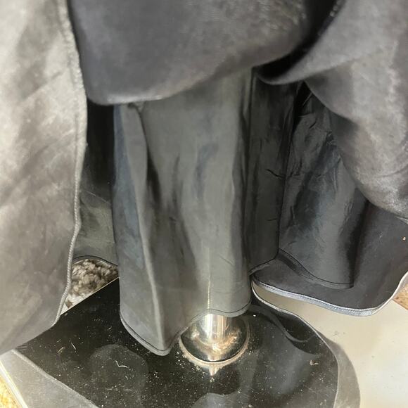 VTG Dave & Johnny Laura Ryner Dress Maxi Fairy Y2K Silver Rhinestone Formal 12 - Picture 4 of 9